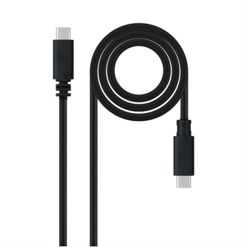 Câble USB-C NANOCABLE 10.01.2301-L150 Noir 1