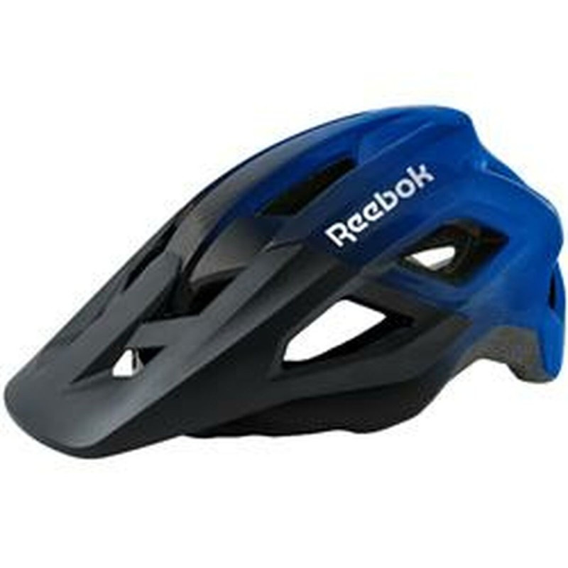 Casque de Cyclisme pour Adultes Reebok Bleu Noir Visière