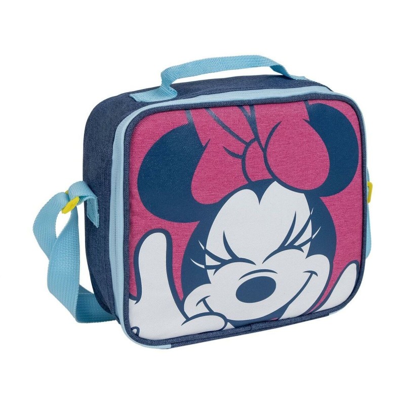 Sac glacière goûter Minnie Mouse Rose 21 x 19 x 8