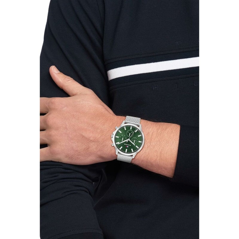 Montre Homme Tommy Hilfiger 1683474 Vert Argenté