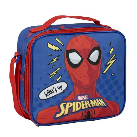 Porte-petit déjeuner Thermique Spider-Man Bleu 7 x 20 x 22 cm