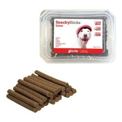 Snack pour chiens Gloria Snackys Sticks Foie (800 g) (800 g)