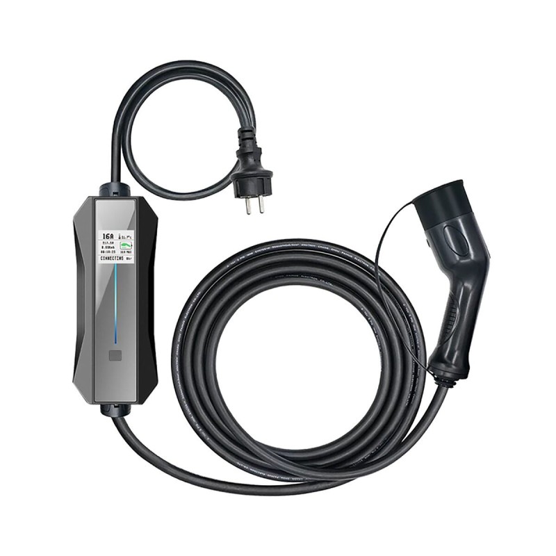 Chargeur de voiture électrique KSIX Schuko-T2