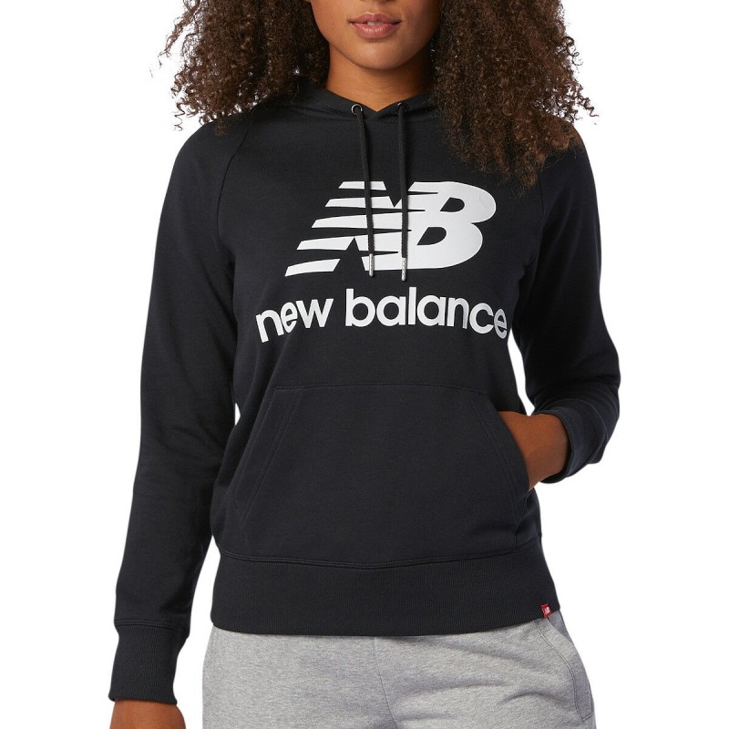 Sweat à capuche femme New Balance WT03550 Noir