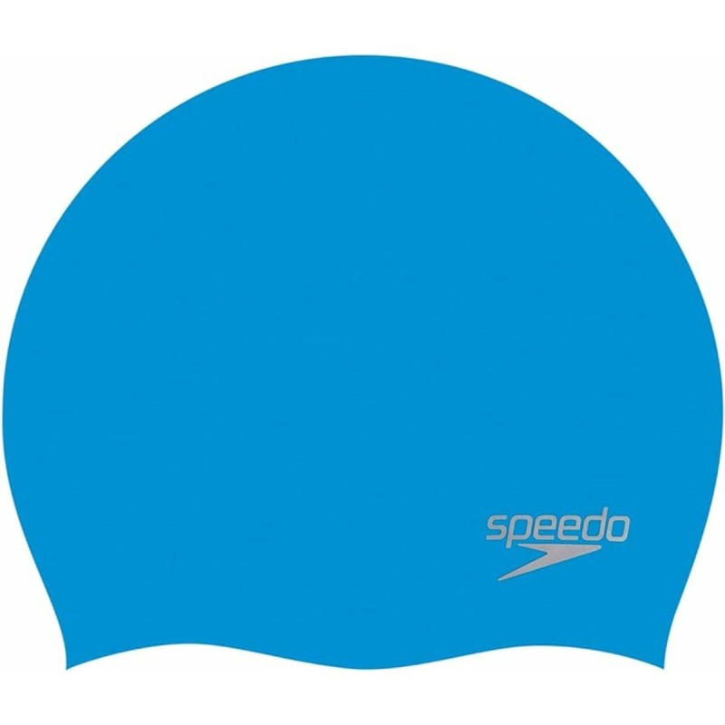 Bonnet de bain Speedo 8-70984D437  Bleu Noir Silicone Tous les âges