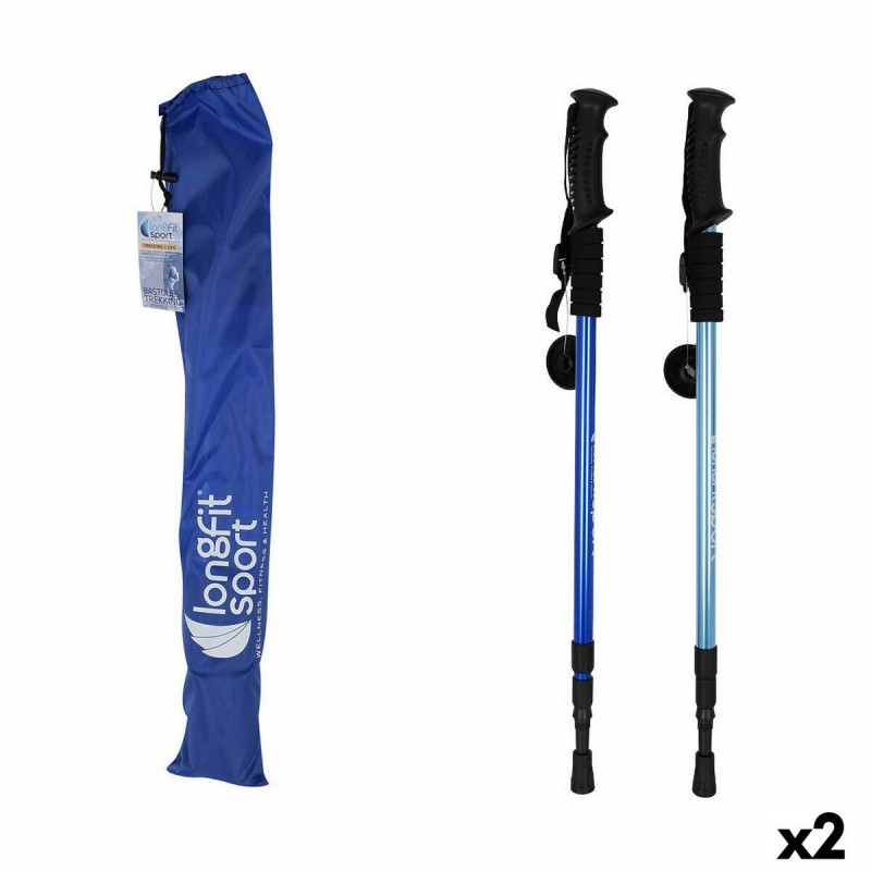 Bâton Trekking LongFit Sport Care (2 Unités)