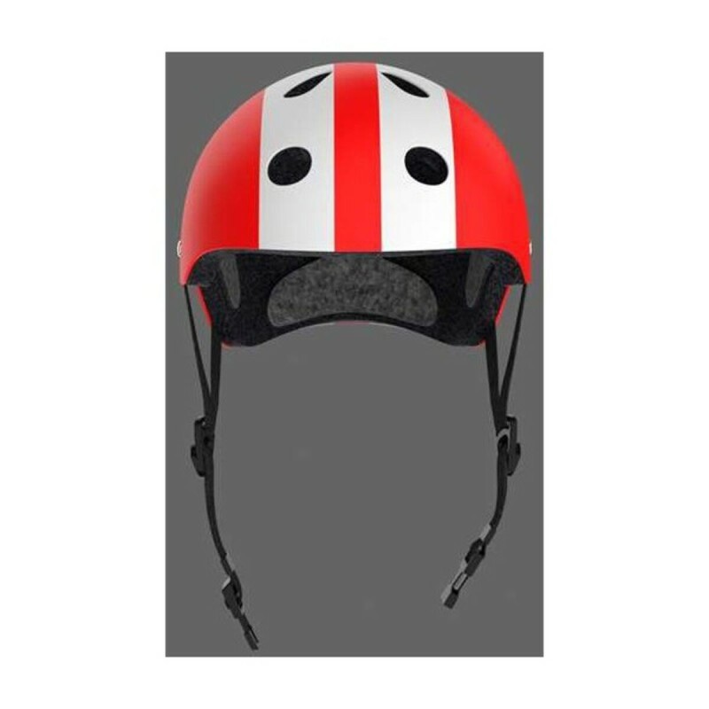 Casque Enfant Moltó Blanc Rouge 48-53 cm