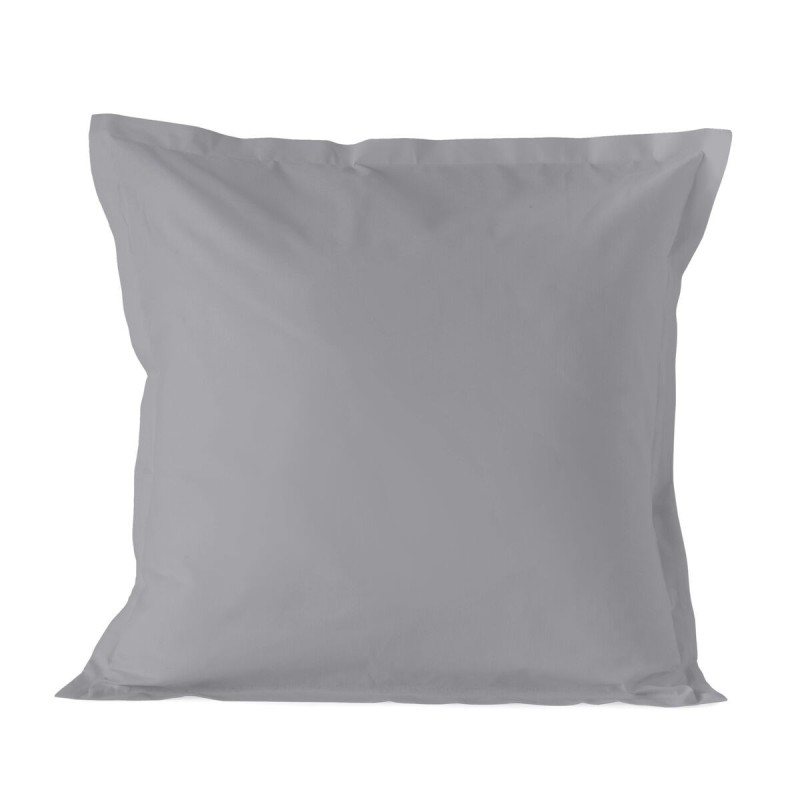 Taie d'oreiller HappyFriday BASIC Gris 80 x 80 cm 15 x 1 x 38 cm