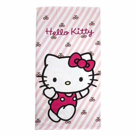 Serviette de plage Hello Kitty 70 x 140 cm