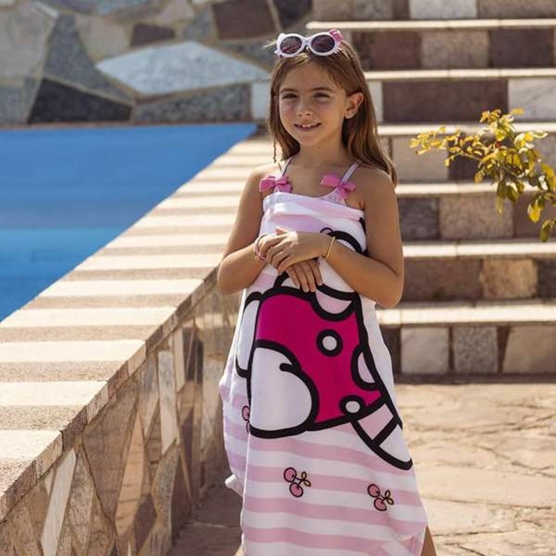 Serviette de plage Hello Kitty 70 x 140 cm