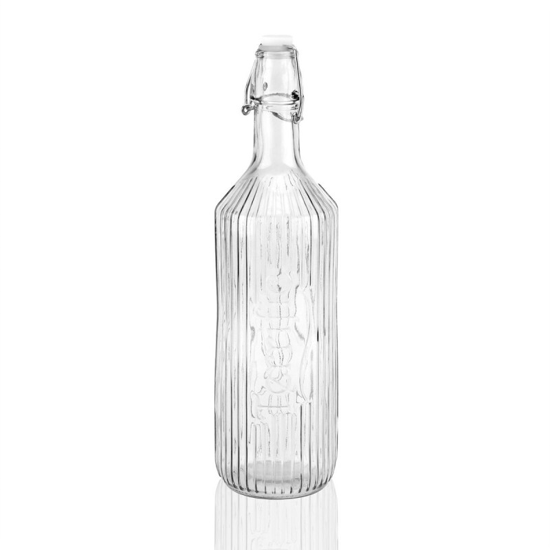 Bouteille d'eau Versa Transparent verre Aluminium 1 L 8