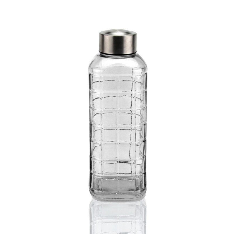 Bouteille d'eau Versa Transparent verre Aluminium 1 L 8