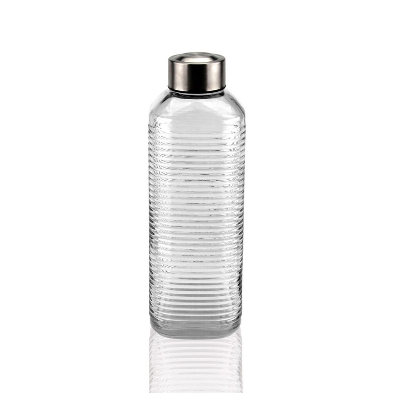 Bouteille d'eau Versa Transparent verre Aluminium 1 L 8