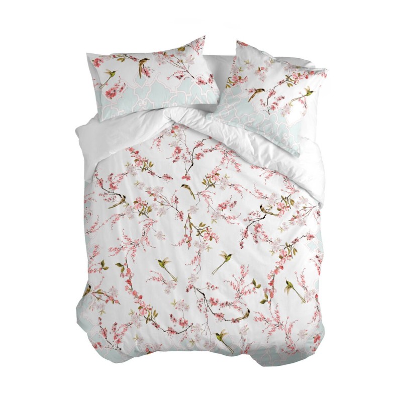 Housse de Couette HappyFriday Sakura Multicouleur 140 x 200 cm