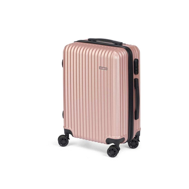 Valise cabine Rose 38 x 57 x 23 cm Rayures