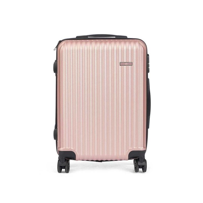 Valise cabine Rose 38 x 57 x 23 cm Rayures