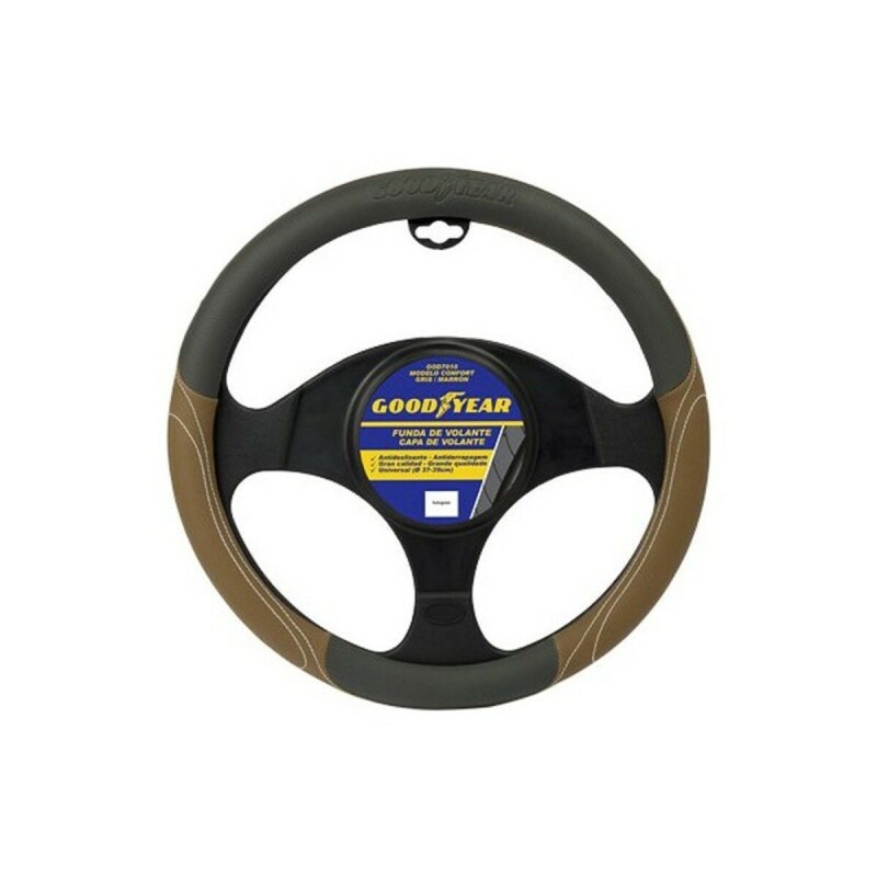 Housse pour volant Goodyear GOD7010 Confort Universel (Ø 37 - 39 cm)