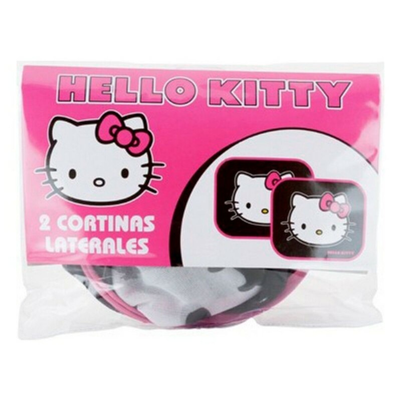 Pare-soleil latéral pour voiture Hello Kitty KIT3014 Enfant (44 x 36 cm)(2 pcs)