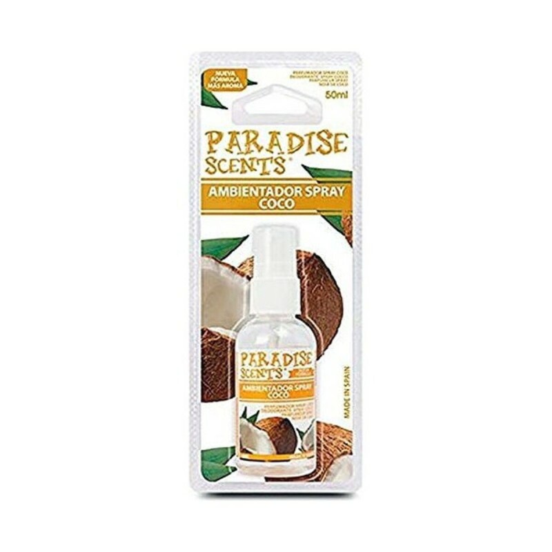 Désodorisant Pour Voiture Paradise Scents Coco Spray (50 ml)