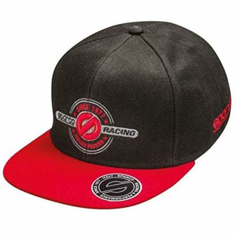 Casquette de Sport Sparco Childs Rebel Noir/Rouge