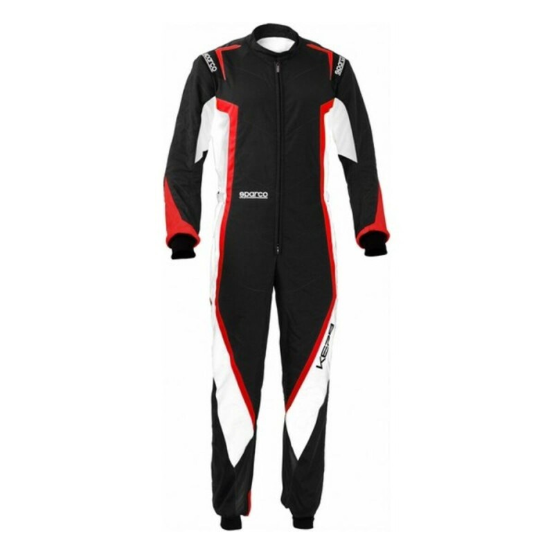 Mono Karting Sparco K44 Kerb Noir/Rouge (Taille L)