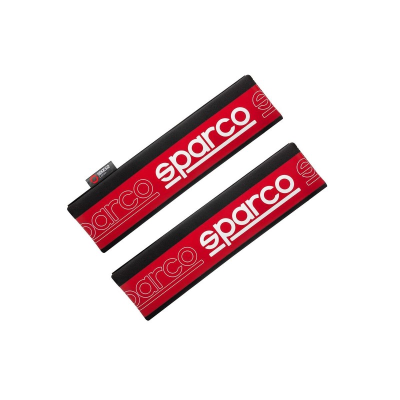 Coussinets de ceinture de sécurité Sparco SPC1208RD Rouge (2 Unités)