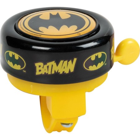 Sonnette enfant pour vélo Batman CZ10963 Noir/Jaune