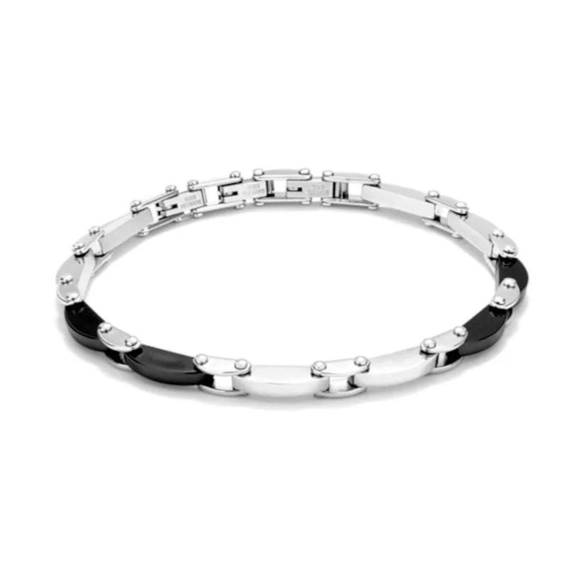 Bracelet Homme Radiant RH000003 Noir Argenté