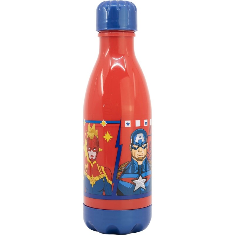 Bouteille d'eau The Avengers CZ11265 Utilisation Quotidienne 560 ml Rouge Plastique