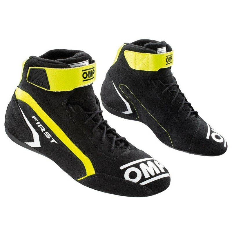 Chaussures de course OMP FIRST Noir/Jaune 42