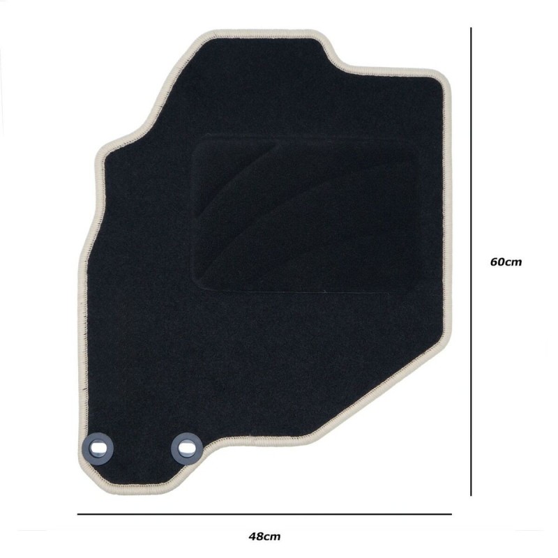 Set de tapis de voitures OCC Motorsport OCCHN0022 Noir 5 Pièces