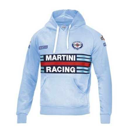 Sweat à capuche Sparco Martini Racing Bleu M