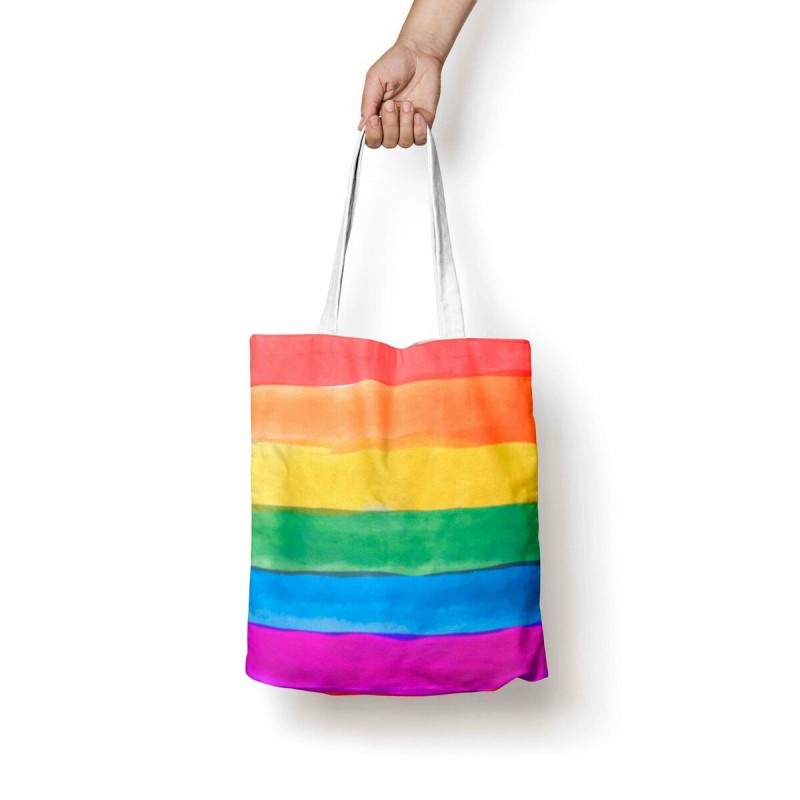 Sac à Achats Decolores Pride 117 Multicouleur 36 x 42 cm