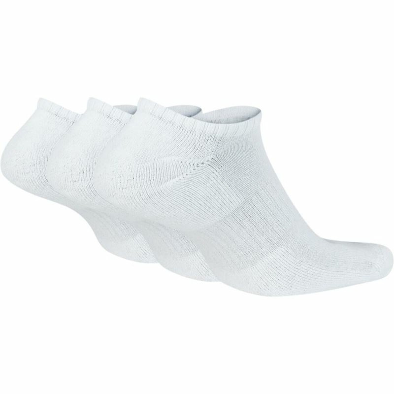 Chaussettes Chevilles Nike Everyday Cushioned 3 paires Blanc