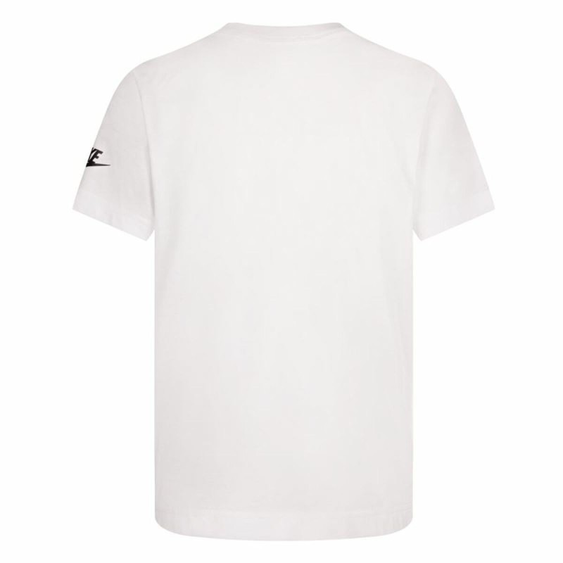 T shirt à manches courtes Enfant Nike Sport Splash  Blanc