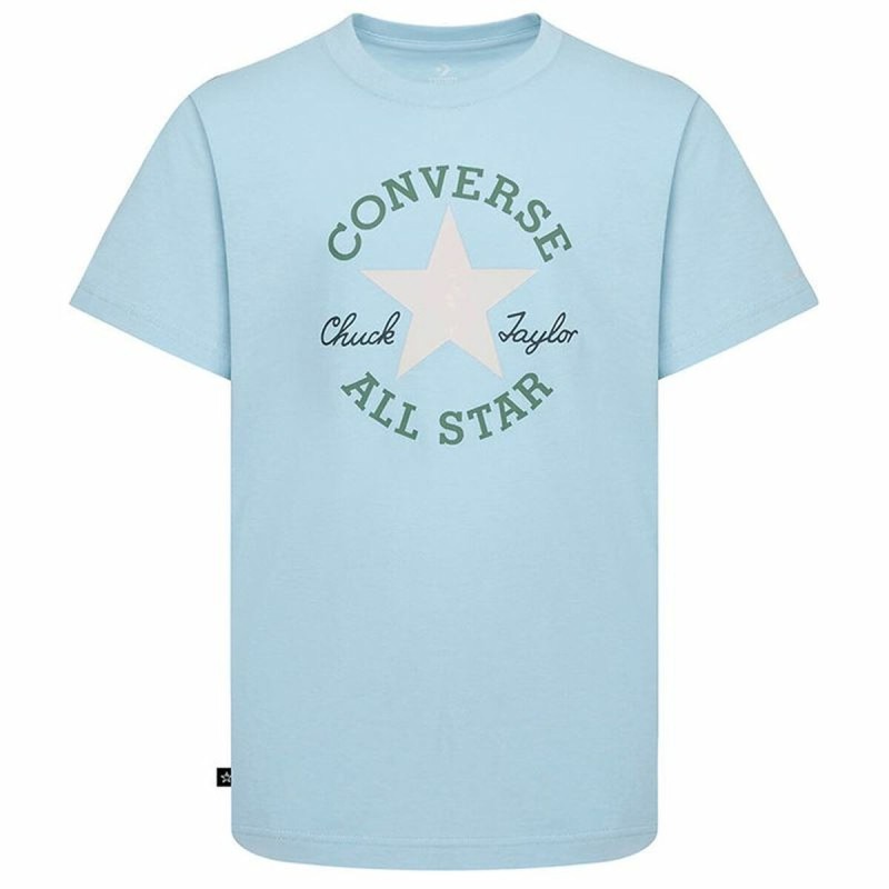 T shirt à manches courtes Enfant Converse Sustainable Core Sse Bleu ciel