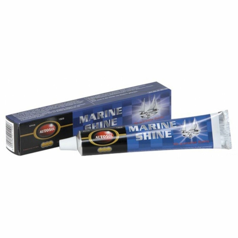 Pâte pour polissage Autosol Marine Bateau Métal 75 ml