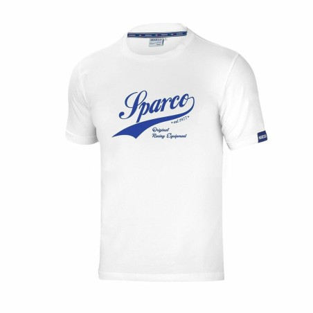 T-shirt à manches courtes homme Sparco Vintage Blanc XL