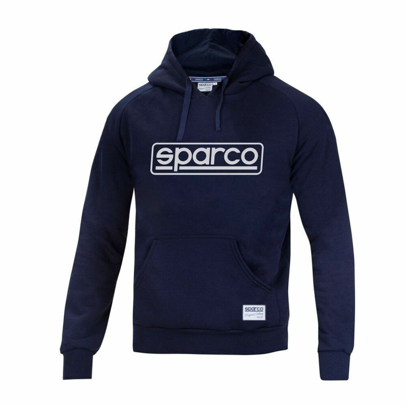 Sweat à capuche Sparco Frame L Blue marine