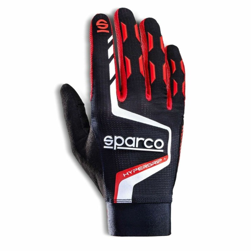 Gants Sparco HYPERGRIP+ Noir/Rouge Multicouleur