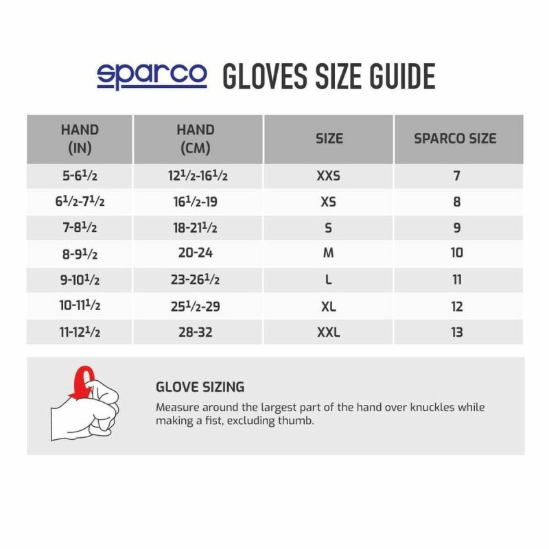 Gants Sparco Bleu