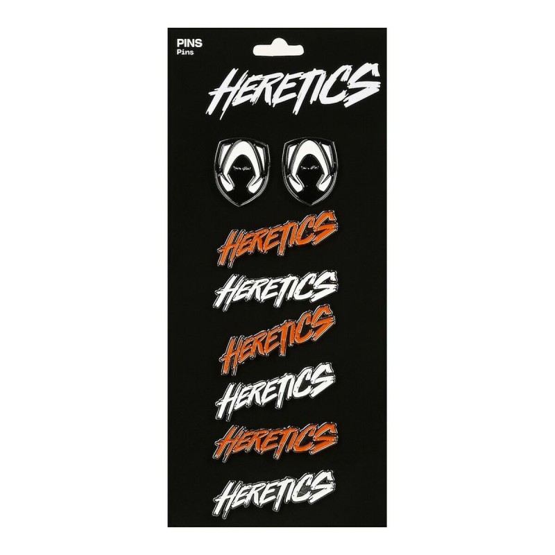 Broche Team Heretics Métal (8 pcs)