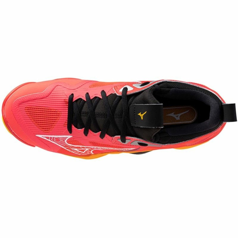 Baskets Mizuno Wave Momentum 3 Rouge