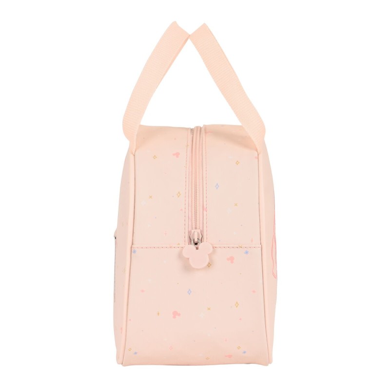 Sac glacière goûter Minnie Mouse 19 x 22 x 14 cm Rose