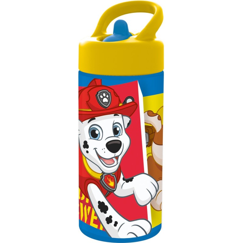 Bouteille d'eau The Paw Patrol Funday Rouge Bleu PVC 410 ml