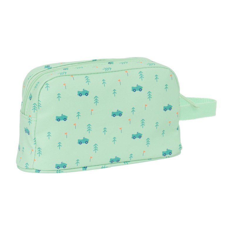 Sac glacière goûter Safta Voitures Vert 21.5 x 12 x 6.5 cm