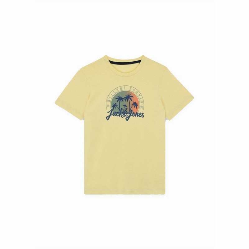 T shirt à manches courtes Enfant Jack & Jones Jjsummer Smu Vibe Tee Jaune