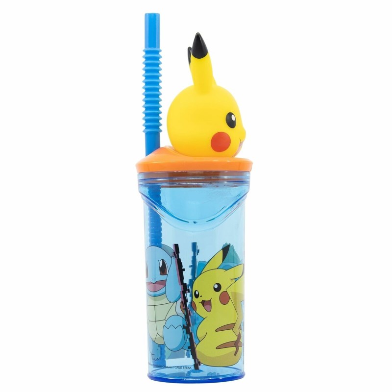 Bouteille d'eau Pokémon Multicouleur PVC Plastique 360 ml 9 x 23 x 6 cm