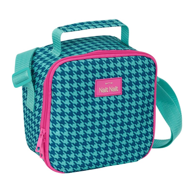 Sac glacière goûter Nait Nait Pata de gallo verde Vert 20 x 20 x 15 cm