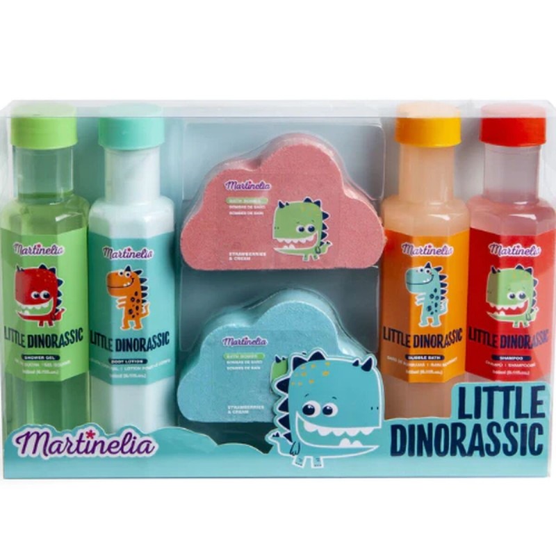 Ensemble de Bain Pour Bébé Martinelia Little Dinorassic 6 Pièces